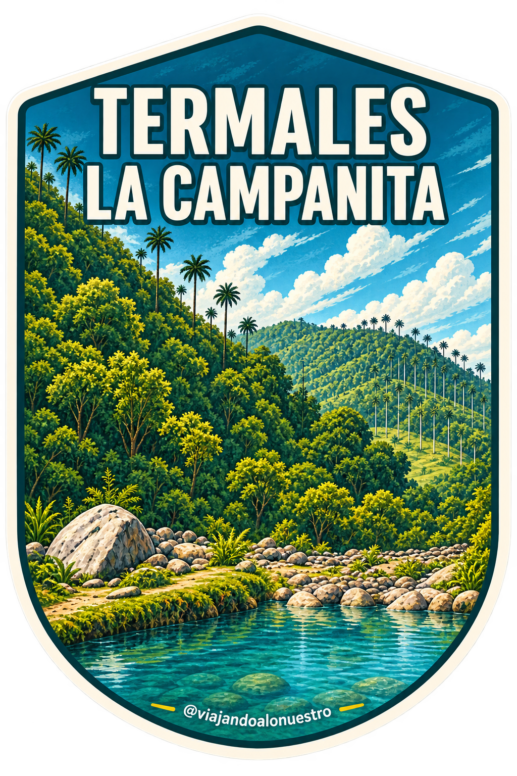 Sticker Termales Santa Rosa 2
